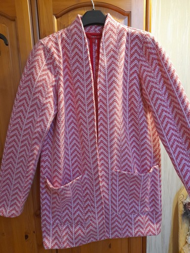 Next pink herringbone - pink,