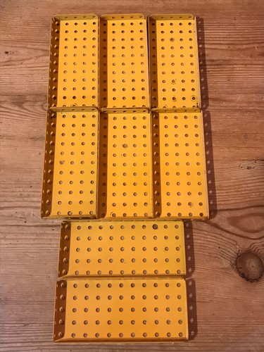Vintage meccano yellow - 8, x