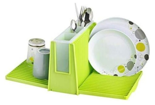 Folding dish drainer - folding,