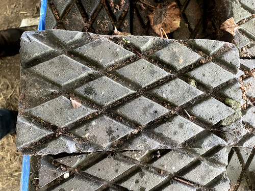 Blue dimond pavers