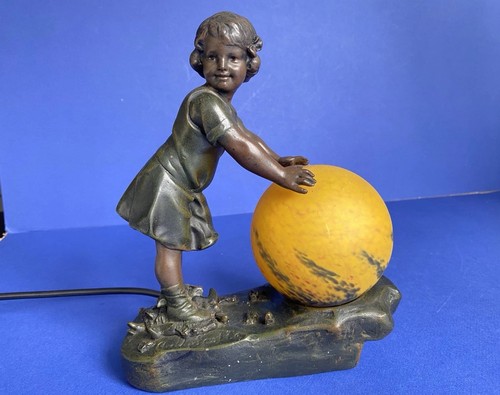Collectible figural lamp - collectible, j