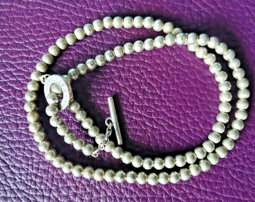 Authentic tiffany silver bead - silver,