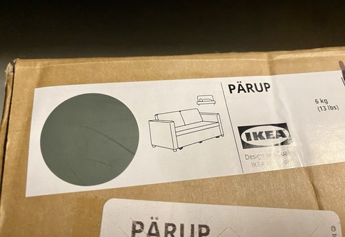 Ikea pärup cover for - for, 2-seat