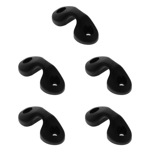 Black nylon cam cleat - cleat, fairlead