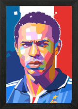 Thierry Henry Pop Art Portrait