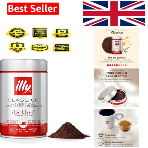Illy classico ground coffee - illy,