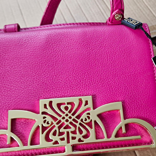 Biba pink pebbled leather - pebbled,