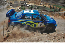 Petter Solberg SIGNED 12x8