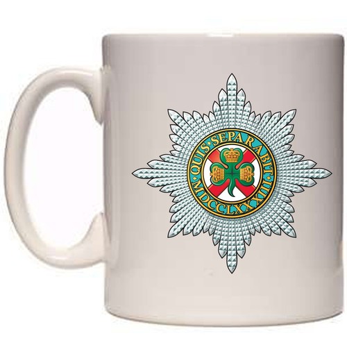 Irish guards mug coaster - irish,