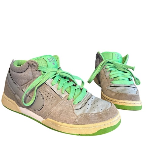 Nike renzo mid gray - gray, neon