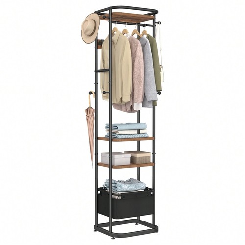 Retro brown black freestanding - brown,