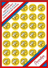 35 x Pudsey Face Edible