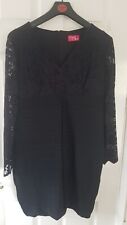 Ladies Black Dress Size 38" Chest by Gemma Collins
