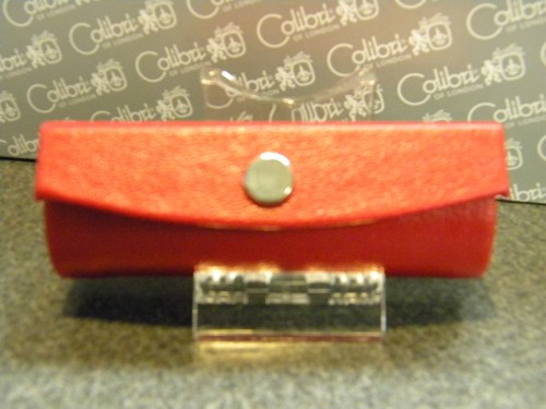 Colibri red leather lipstick - colibri,