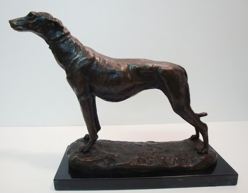 Statue dog greyhound wildlife - dog,