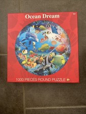 1000 Piece Used Jigsaw. Round