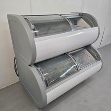 Display Freezer Two Level Ice
