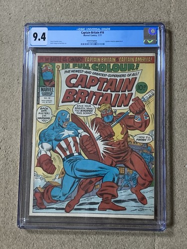 Captain britain cgc - britain, (1977)
