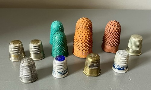Vintage thimble collection x - 7,