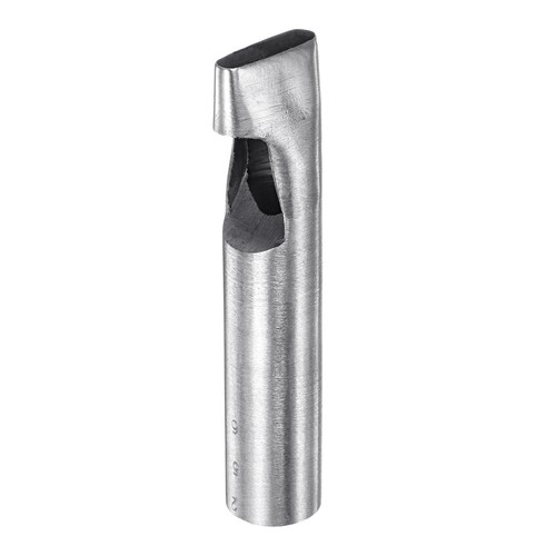 Oval hole punch 6x25mm leather - 6x25mm,