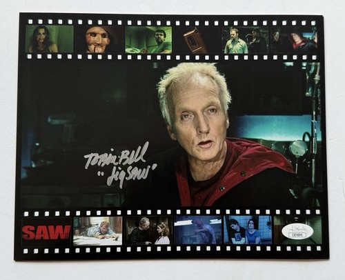 Tobin bell signed 8x10 photo - 8x10,