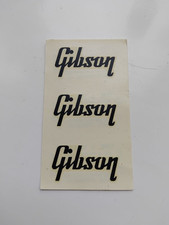 Gibson Headstock decal Label Meyercord NOS Genuine Original Not Reproduction USA