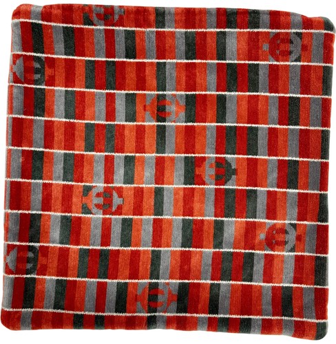 Bus moquette cushion cover - bus,