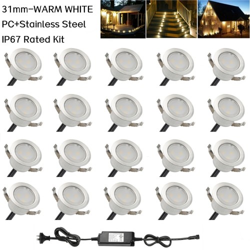 Warm white led decking - led, lights