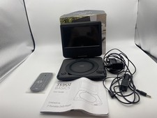 Tesco T7PDVD16  7’’ Portable DVD Player Black 