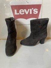 Levi's Leather Boots Size UK 6 EU 39 ,