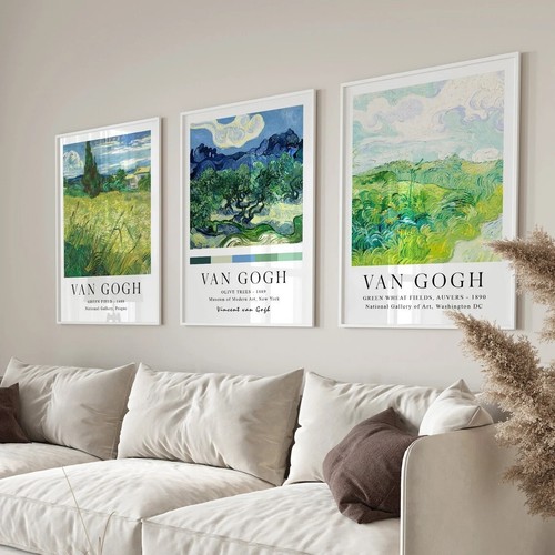 Van gogh set unframed - of, art