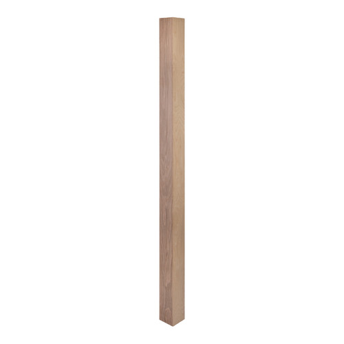 Plain square newel - square, post