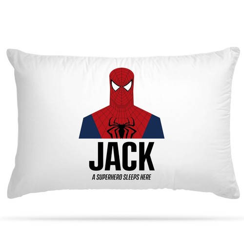 Customised superhero pillow - superhero,