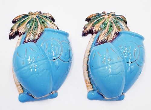 Beswick pair palm tree - pair,