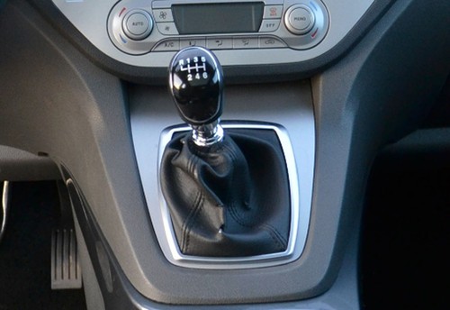 Genuine leather gear shift - leather,