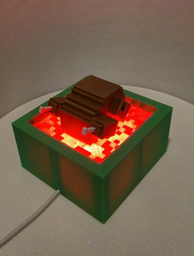 Lava chiken lamp from - chiken,