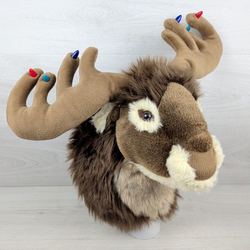 Animated singing reindeer head - animated,