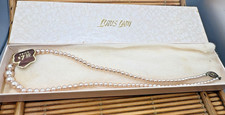 Vintage Lotus Lady Faux Pearl