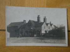 1917 Posted Real Photo Postcard: The Old Swan Hotel, Washwood Heath, Birmingham