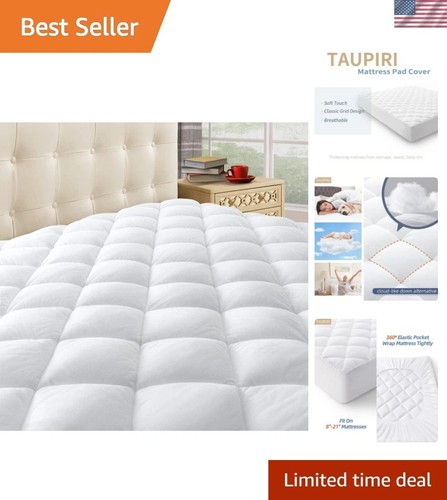 Queen quilted mattress pad - quilted,