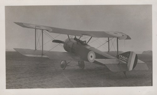Ww1 sopwith pup airplane a6158 - ww1,