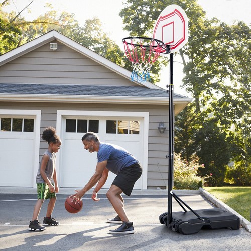 Height adjustable basketball - adjustable,