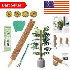 20-Inch Coir Moss Pole Set for