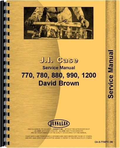 Case david brown 770 - 780, 880