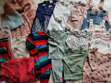 BUNDLE BABY GIRLS AUTUMN/WINTER CLOTHES TO FIT AGE 3-6 MONTHS