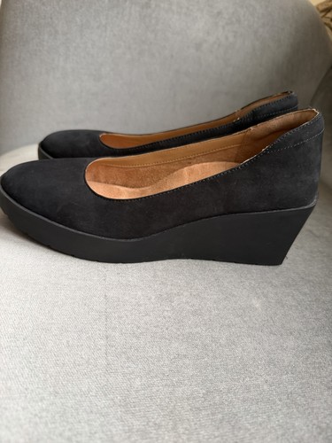 Black nubuck leather shoes - nubuck,