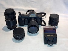 Canon T70 Camera, 2 lenses, 2