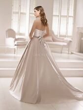 Ronald Joyce Palma Wedding Dress Size 10 With Pockets Rrp £1599