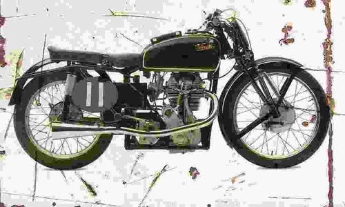 Velocette ktt mark8 1947 - ktt,