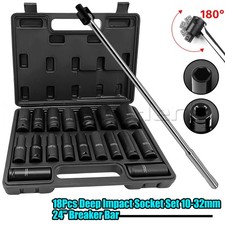 18Pcs 1/2" Drive Deep Impact
